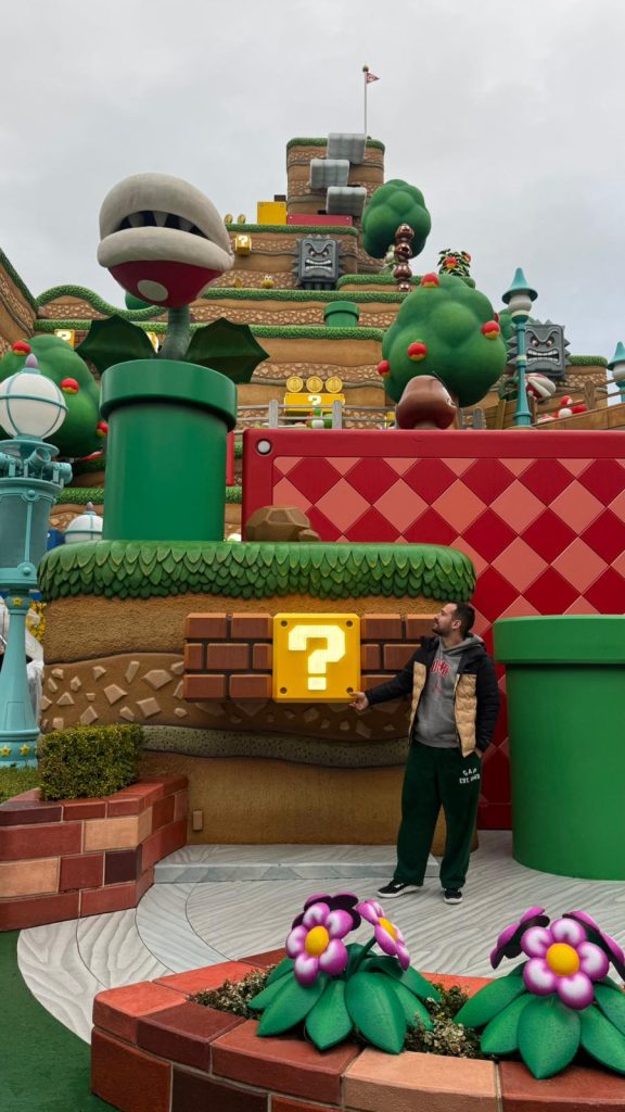japonya universal studios mario